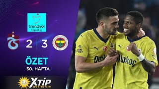 MERKUR BETS  Trabzonspor 23 Fenerbahçe  HighlightsÖzet  Trendyol Süper Lig  202324 [upl. by Aikkan]