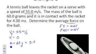 Impulse and Momentum Example Problems [upl. by Maiah]