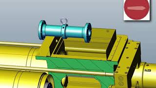 Putzmeister KOS25100  Piston change [upl. by Mitch]