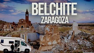 119 ‼️BELCHITE Zaragoza en 4K 👉QUÉ VER en Belchite Área de AUTOCARAVANAS Guía y TURISMO 💃🕺💃🕺 [upl. by Sontag]