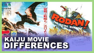 Rodan 1956 Differences [upl. by Merrilee]