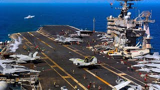 Life Inside Massive USS Nimitz Class Aircraft Carrier At Sea  Full Documentary [upl. by Eseilanna643]