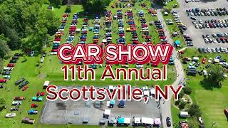 SCOTTSVILLE NY CAR SHOW [upl. by Kcirded621]