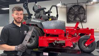 How to Remove a Lawn Mower Deck  Gravely® [upl. by Uttasta]