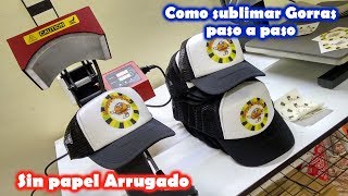 EstampadoraSublimadora de gorras profesional Freesub [upl. by Hoon]