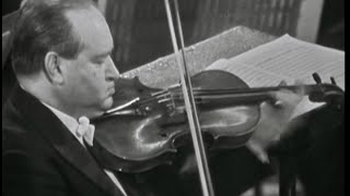 David Oistrakh amp Igor Oistrakh  Mozart Sinfonia Concertante K364 [upl. by Otrebmal]