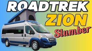 2024 Roadtrek Zion Slumber  Must See Class B PopUp Camper Van [upl. by Neelrak65]