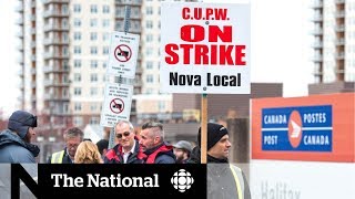 Canada Post strike continues Union rejects offer of cooling off period with mediation [upl. by Nylireg]