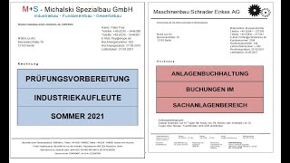 Industriekaufleute PRÜFUNGSVORBEREITUNG Sommer 2021 KSK Anlagenbuchhaltung Sachanlagenbereich [upl. by Raveaux]