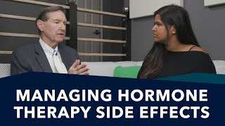 Tips for Managing Hormone Therapy Side Effects  Ask a Prostate Cancer Expert Mark Scholz MD [upl. by Krusche]