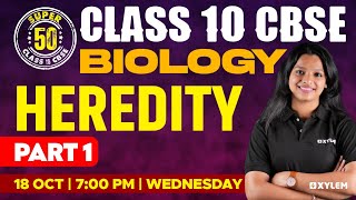 Class 10 CBSE  Biology  Heredity  Part 1  Xylem Class 10 CBSE [upl. by Templia]