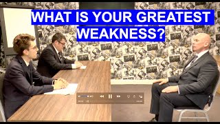 WHAT IS YOUR GREATEST WEAKNESS Interview Question amp EXAMPLE ANSWERS [upl. by Ahselaf503]