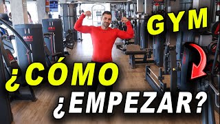 🔴 ¿Cómo iniciar en el GYM por primera vez  Lo que DEBES SABER al comenzar el gym 🏋🏻‍♀️ [upl. by Renaldo]