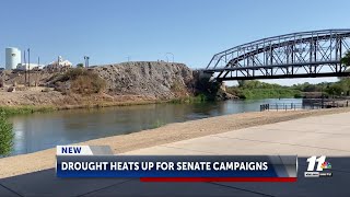 DROUGHT TALK HEATS UP FOR SENATE CAMPAIGNS [upl. by Eugen]