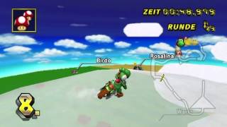 MKWii Custom Track  Volcanic Skyway made by BigOto2 v40 [upl. by Fabron]