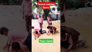 Tunnel Gameshorts ytshorts gameshorts outdoorgames teamgame games tunnel fungame [upl. by Khan313]