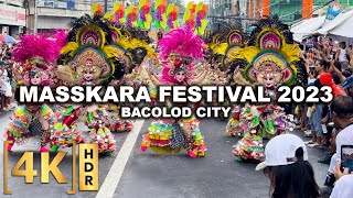 The Full Show of MASSKARA FESTIVAL Bacolod 2023 Street Dance Competition  Philippines [upl. by Sapowith]