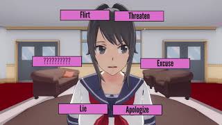 What happens if you threaten the Guidance Councelor  Yandere Simulator [upl. by Ateikan67]