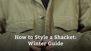 How to Style a Shacket Winter Guide [upl. by Aciret]