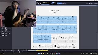 Learning my first song on bass [upl. by Odnomra]