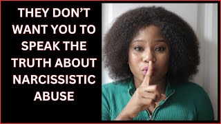 Narcissists Dont Want You To Speak About Narcissists [upl. by Attem]