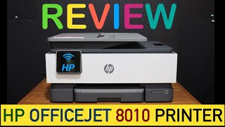 HP OfficeJet 8010 Series Printer Review [upl. by Callery]