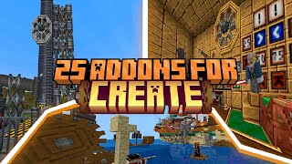 Top 25 Create Mod Addons [upl. by Tiloine]