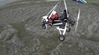 Flying around Lake Mývatn in Iceland [upl. by Edgard]