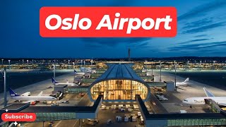 Oslo Airport Gardermoen Tour  Explore Avinors Modern Facilities [upl. by Marilou]