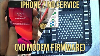 iPhone 7 No Service SearchingNo Modem Firmware Repair [upl. by Naicad]