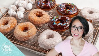 How To Make The BEST Classic Cake Donuts [upl. by Akenahc]