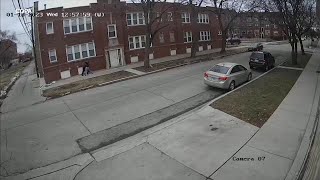 Bodycam video shows offduty Chicago police officer in deadly shooting [upl. by Anaihk]