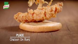 Knorr Crispy Chicken Burger [upl. by Haeckel]