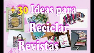 30 Ideas Originales y Fáciles de Reciclar Revista [upl. by Conway411]