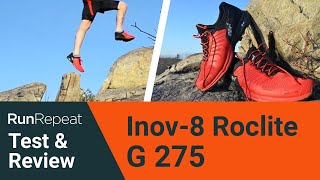 Inov8 Roclite G 275 test amp review  A rugged and versatile trail running shoe [upl. by Odell]