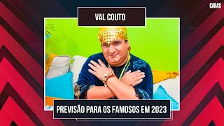 TARÓLOGO VAL COUTO FAZ PREVISÕES PARA OS FAMOSOS EM 2023 [upl. by Elleval]