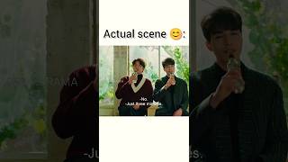 Goblin behind the scene😂 shortvideo short youtubeshorts shorts kdrama goblin [upl. by Aihsemek]