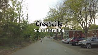 Greenville South Carolina  4K Hood Tour [upl. by Urissa]