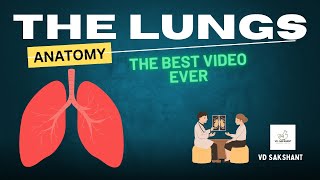 COMPLETE LUNGS IN 8 MIN  RESPIRATORY SYSTEM ANATOMY BAMS 1ST YEAR  RACHANA SHARIR bams anatomy [upl. by Kutchins866]