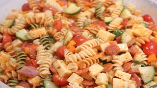 Zesty Italian Pasta Salad [upl. by Annavaj]