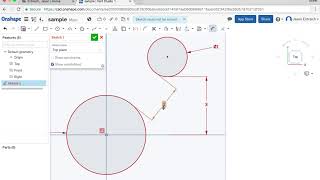 How to measure and set dimensions in Onshape CAD [upl. by Rettke555]