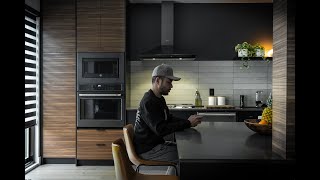 Our Modern Black Kitchen Remodel amp Design Smart Home Kitchen [upl. by Rourke]