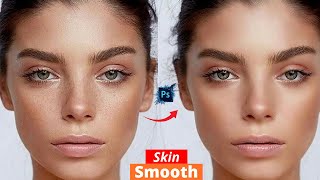 Smooth Skin in Photoshop photoshoptricks photoshoptricks photoshopediting photoshop [upl. by Andrews540]