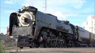 Union Pacific 844 Departs Denver CO July 2018 [upl. by Anitteb940]