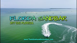 Jet Skiing to the Best Florida Sandbars Anclote Key amp Sunset Beach  Tarpon Springs FL [upl. by Lowery]