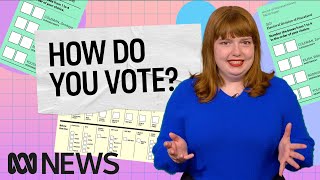 How do you vote What is preferential voting  Politics Explained Easily  ABC News [upl. by Susanna]