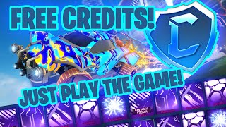 How To Get FREE CREDITS In Rocket League Just By Playing The Game Free To Play Update [upl. by Sura]