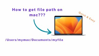 How to Find File Path on Mac Quick StepbyStep Guide [upl. by Anitap496]