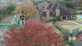 Arlington Man Puts Up Elaborate Christmas Lights Display In Honor Of Late Mother [upl. by Zorana]