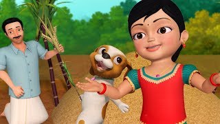 Sankranti Habbada Shubhashayagalu  Chinnu Kannada Rhymes for Children  Infobells [upl. by Rekab]